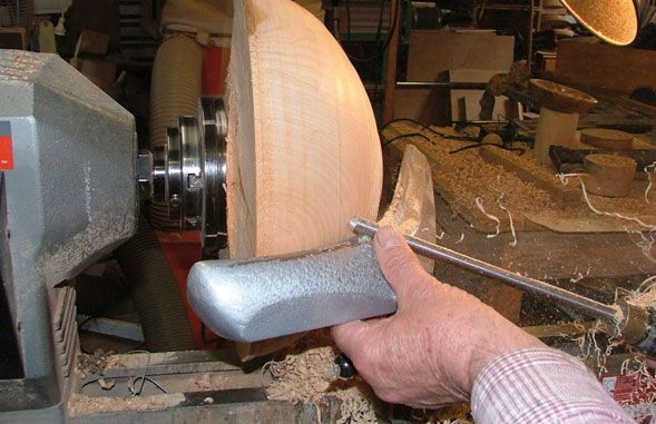 Подручник для токарного станка, изогнутый 400мм, Dстержня 25.4мм Подручник для токарного станка, изогнутый 400мм, Dстержня 25.4мм