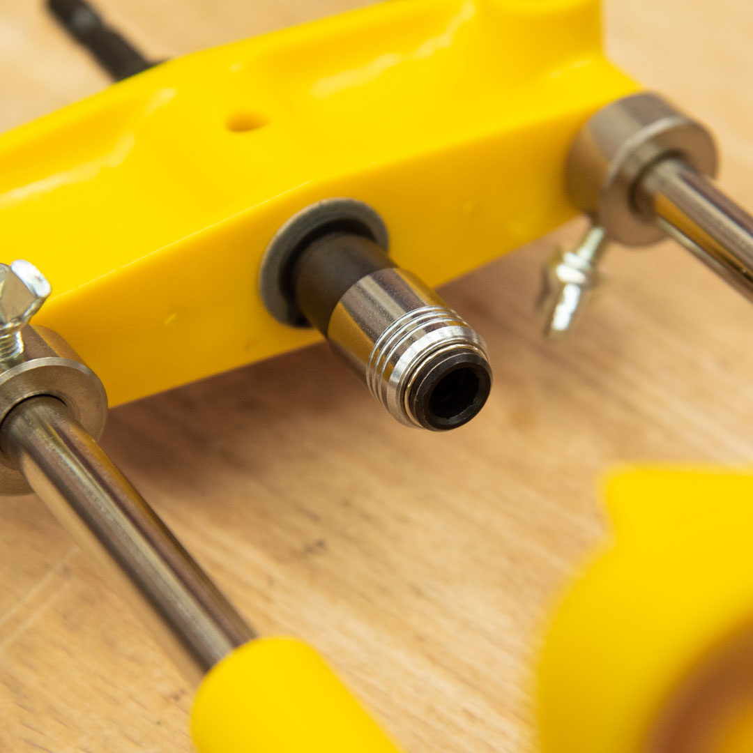 Стойка для дрели, Star-M, патрон под шестигранный захват, высота - 210мм, наклонная Стойка для дрели, Star-M, патрон под шестигранный захват, высота - 210мм, наклонная