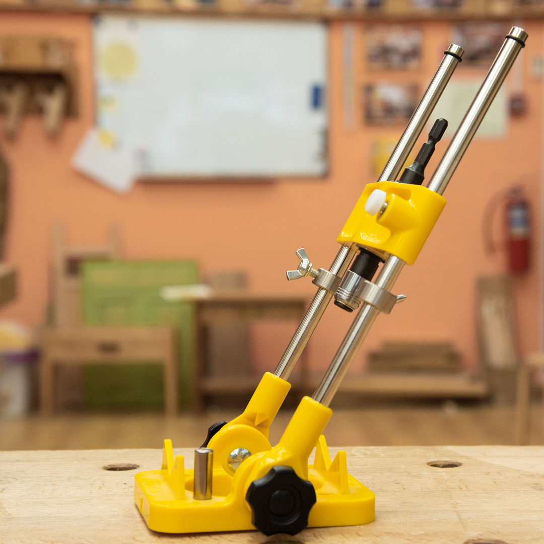 Стойка для дрели, Star-M, патрон под шестигранный захват, высота - 210мм, наклонная Стойка для дрели, Star-M, патрон под шестигранный захват, высота - 210мм, наклонная