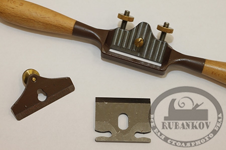 Стружок Dictum с полукруглой колодкой с прямым лезвием, 280мм/50мм Стружок Dictum с полукруглой колодкой с прямым лезвием, 280мм/50мм