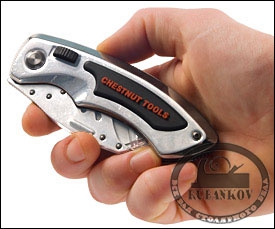 Нож складной со сменным лезвием ChestnutTools Нож складной со сменным лезвием ChestnutTools