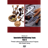 DVD Specialist Woodturning Tools, Part 3, Thread cutting and Eccentric chuck Projects
