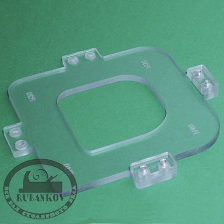 Шаблон фрезерный для скругления углов Шаблон фрезерный для скругления углов