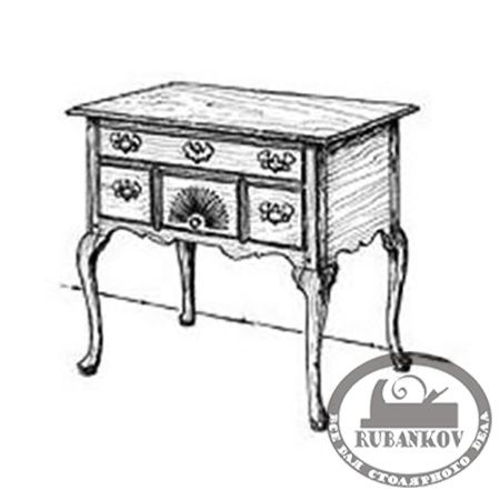   Fine Woodworking Queen Anne Lowboy Plan