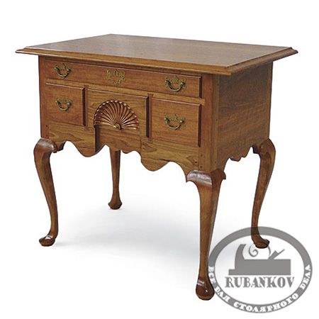   Fine Woodworking Queen Anne Lowboy Plan