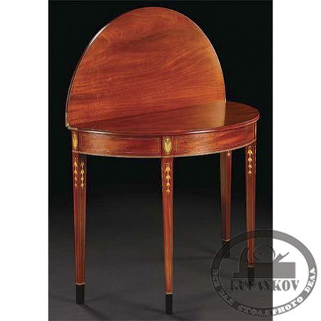   Fine Woodworking Federal Card Table Plan