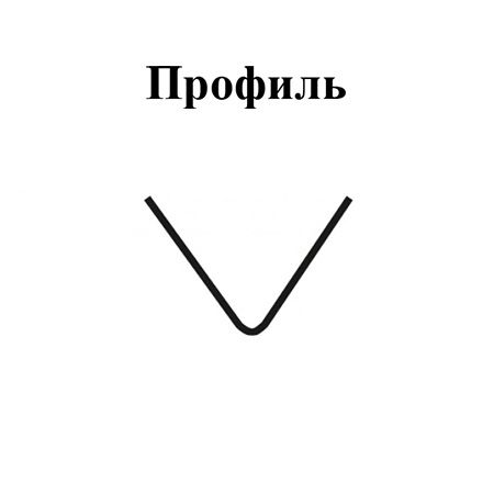   Robert Sorby, 6106, V-tool 22