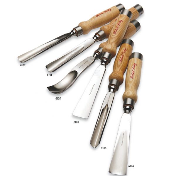 Стамески резчицкие Robert Sorby, полукруглые серия 610 Стамески резчицкие Robert Sorby, полукруглые серия 610