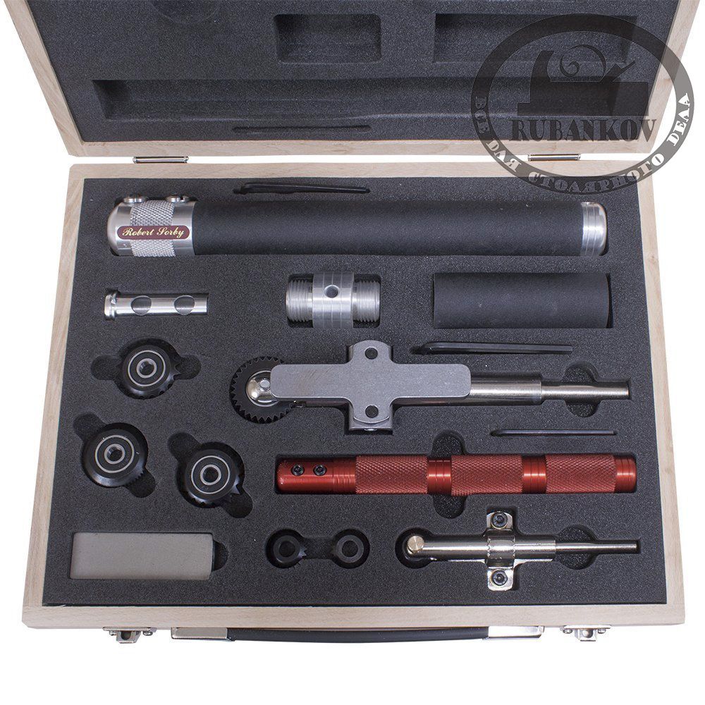   Robert Sorby Sovereign Deluxe Spiral&Texturing Set,  .