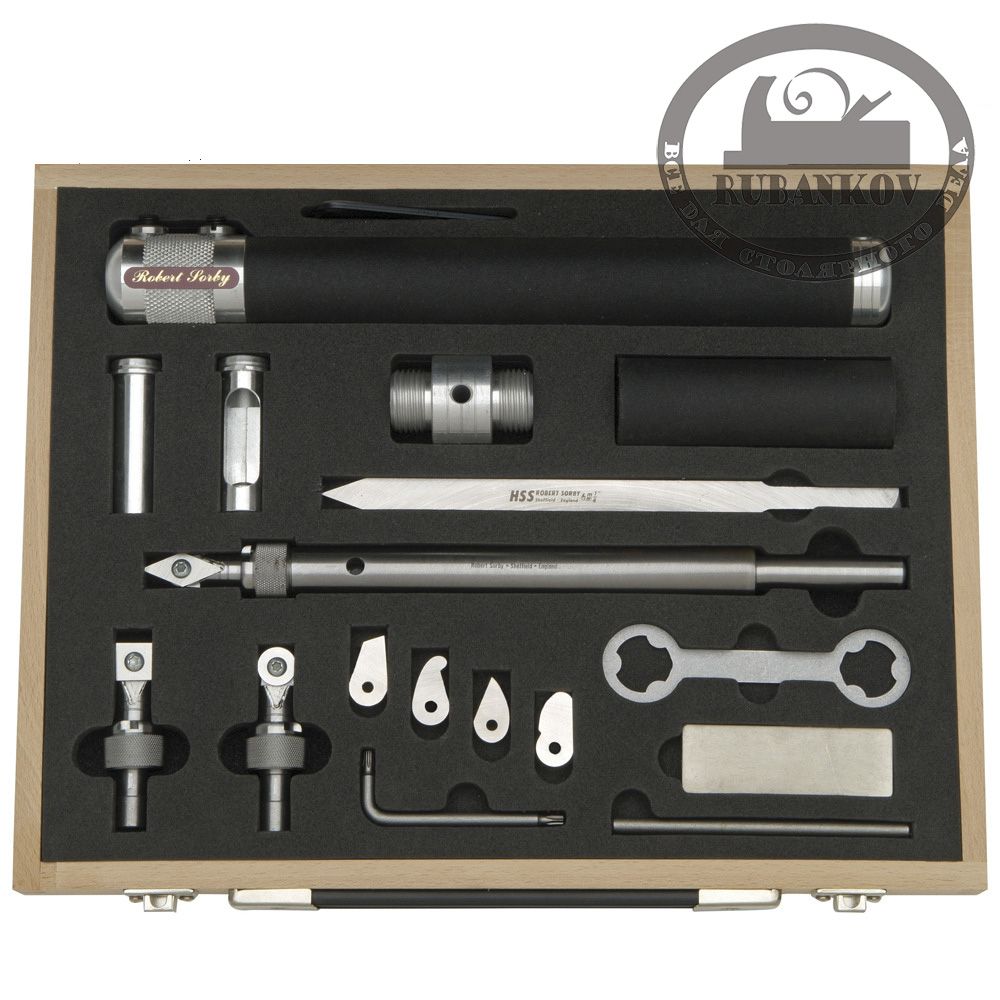   Robert Sorby Sovereign Deluxe Turnmaster Tool Set,  .