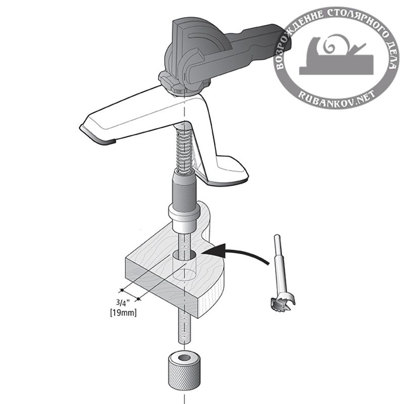  Leigh Surface Hold Down  