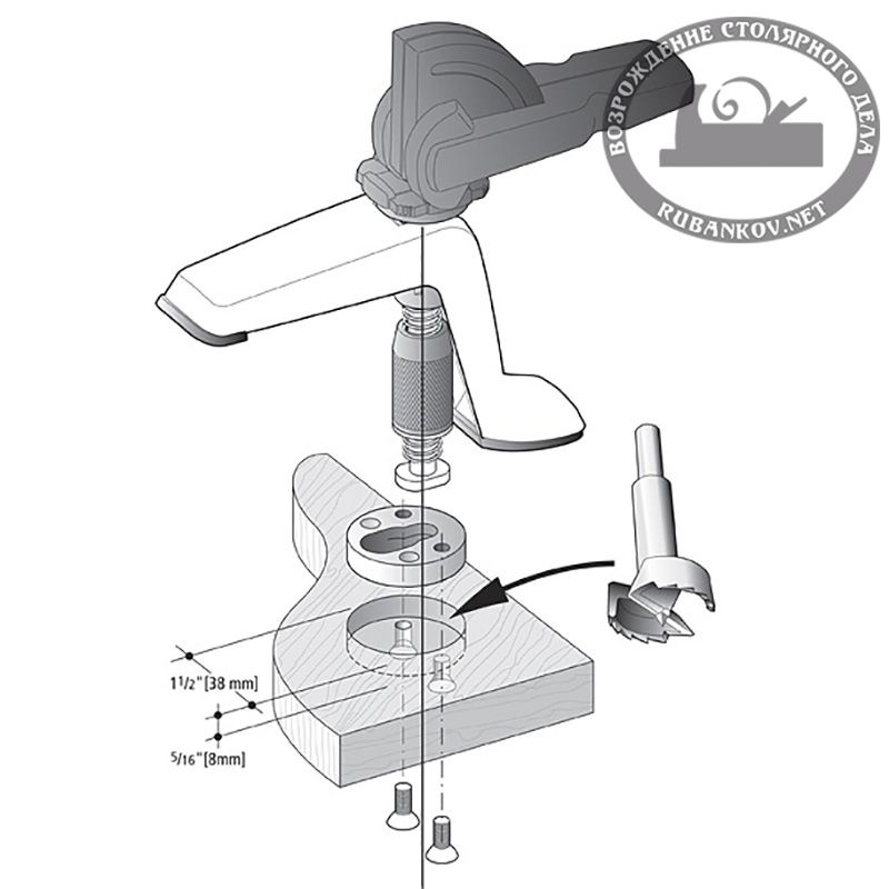  Leigh Surface Hold Down  