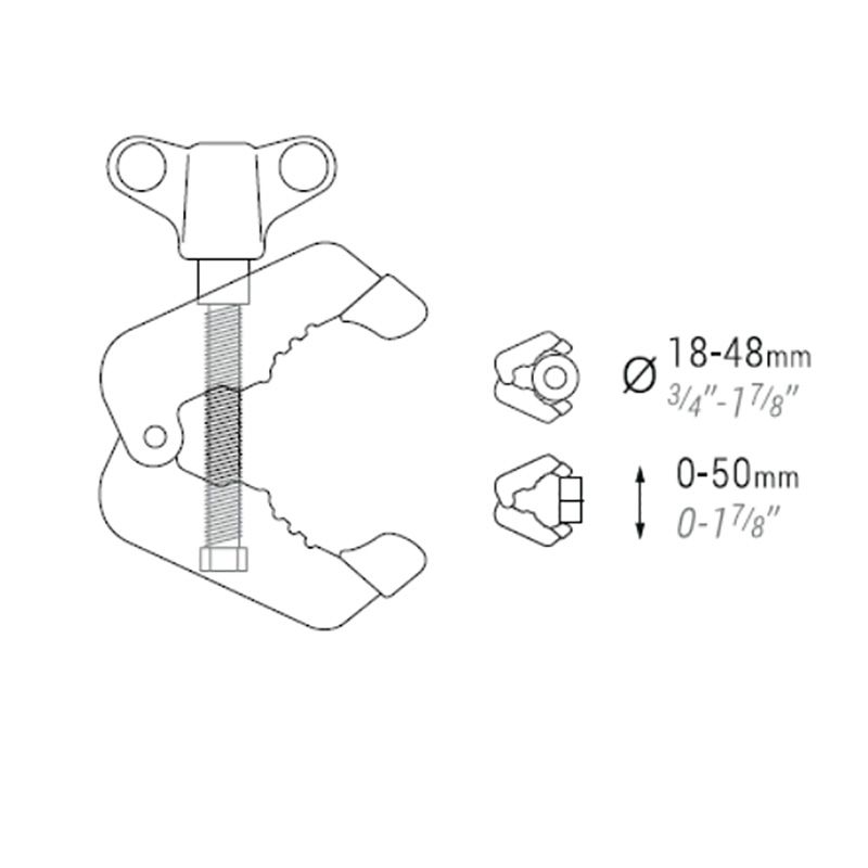  Piher MultiClamp   MultiProp, 