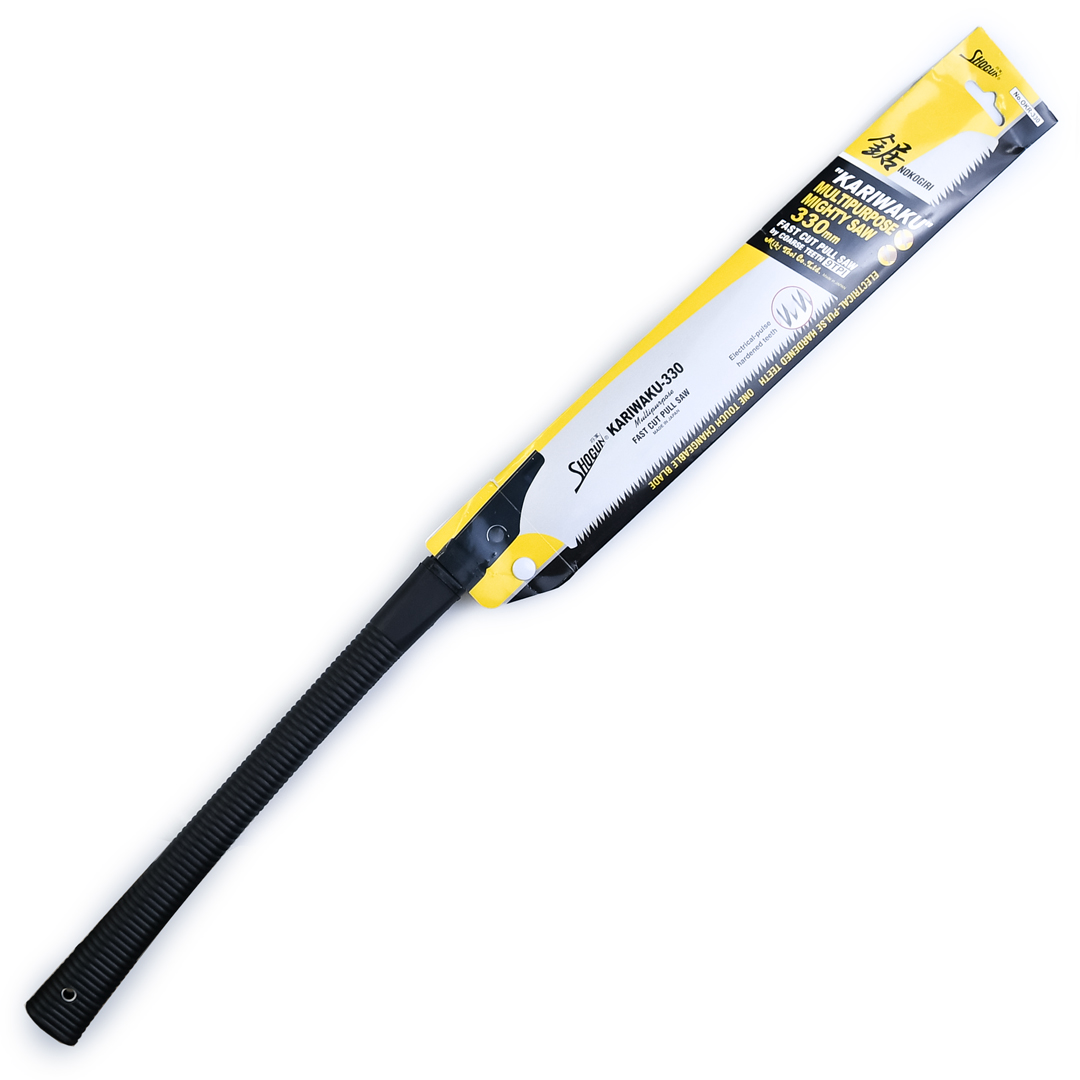Пила плотницкая Shogun Kariwaku, 330мм, прямая пластиковая рукоять Пила плотницкая Shogun Kariwaku, 330мм, прямая пластиковая рукоять