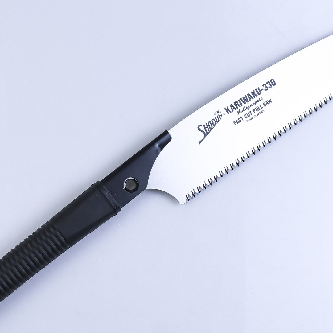 Пила плотницкая Shogun Kariwaku, 330мм, прямая пластиковая рукоять Пила плотницкая Shogun Kariwaku, 330мм, прямая пластиковая рукоять