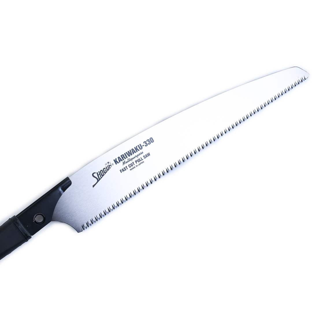 Пила плотницкая Shogun Kariwaku, 330мм, прямая пластиковая рукоять Пила плотницкая Shogun Kariwaku, 330мм, прямая пластиковая рукоять