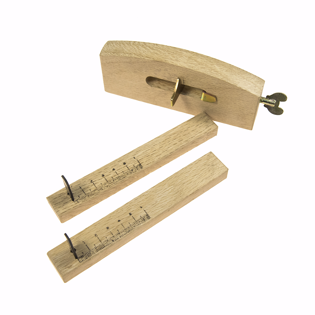 Рейсмус японский, деревянный, с двумя стержнями Рейсмус японский, деревянный, с двумя стержнями