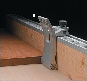   Veritas Large Flip Stops    Veritas Edge T-Slot Track