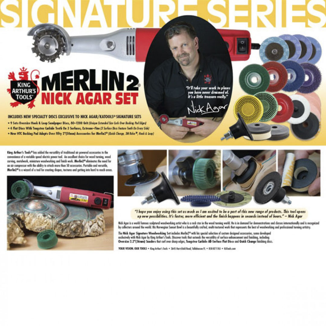  Merlin 2 Nick Agar Signature Series Woodworking Set