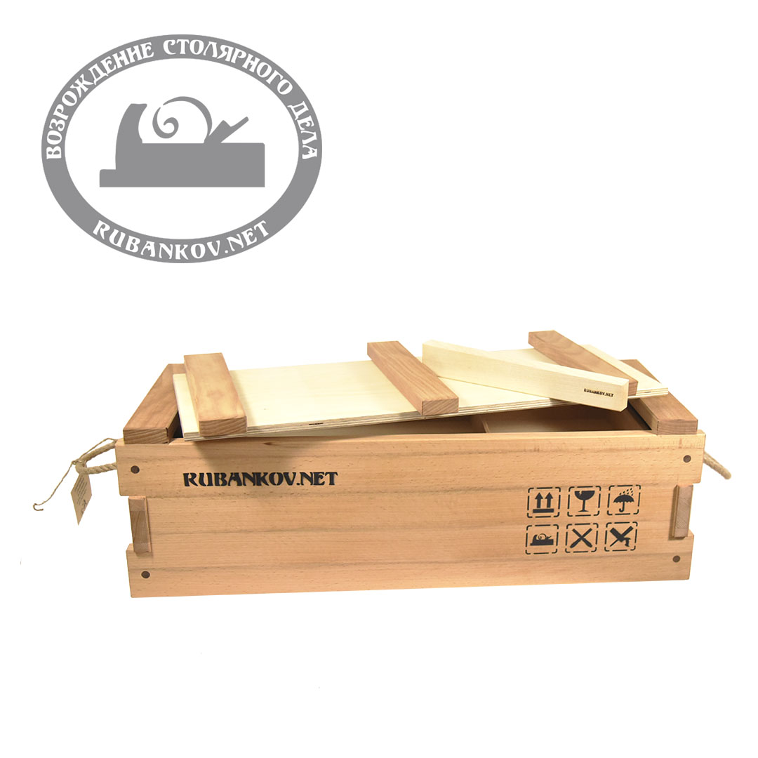 Ящик инструментальный, RUBANKOV, модель 1, 700*266*217мм, бук Ящик инструментальный, RUBANKOV, модель 1, 700*266*217мм, бук
