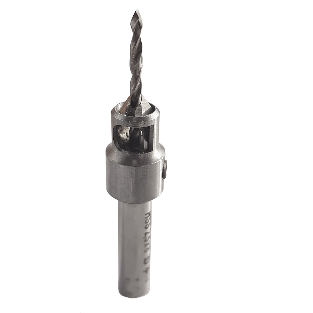 Сверло с зенкующей насадкой Сверло с зенкующей насадкой