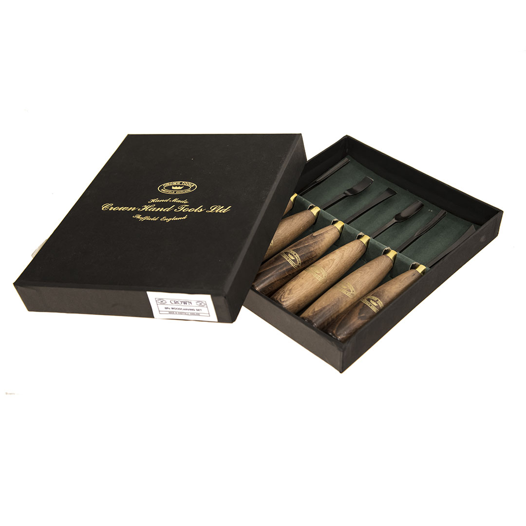 Набор резчицкий учебный, Crown, 6 предметов, в коробке Набор резчицкий учебный, Crown, 6 предметов, в коробке