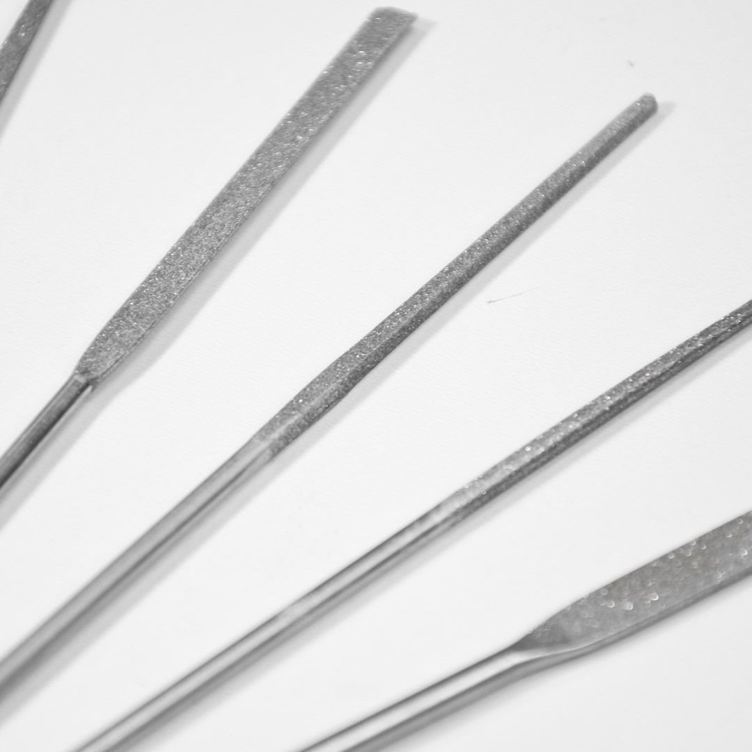 Надфили алмазные 160мм, 5 штук Надфили алмазные 160мм, 5 штук