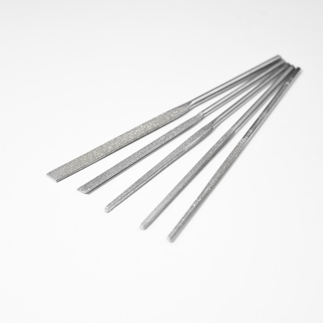 Надфили алмазные 160мм, 5 штук Надфили алмазные 160мм, 5 штук