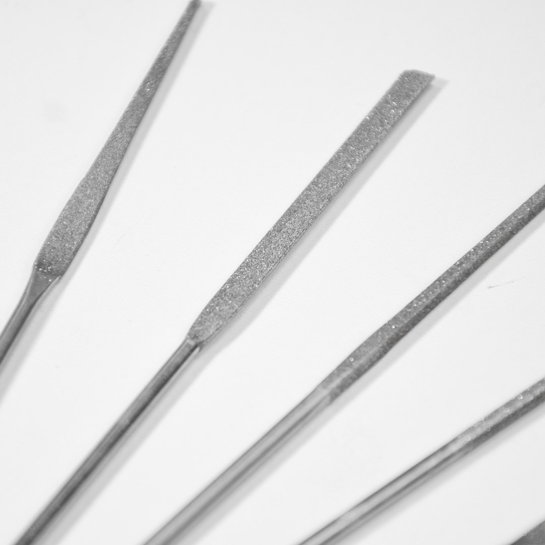 Надфили алмазные 160мм, 5 штук Надфили алмазные 160мм, 5 штук