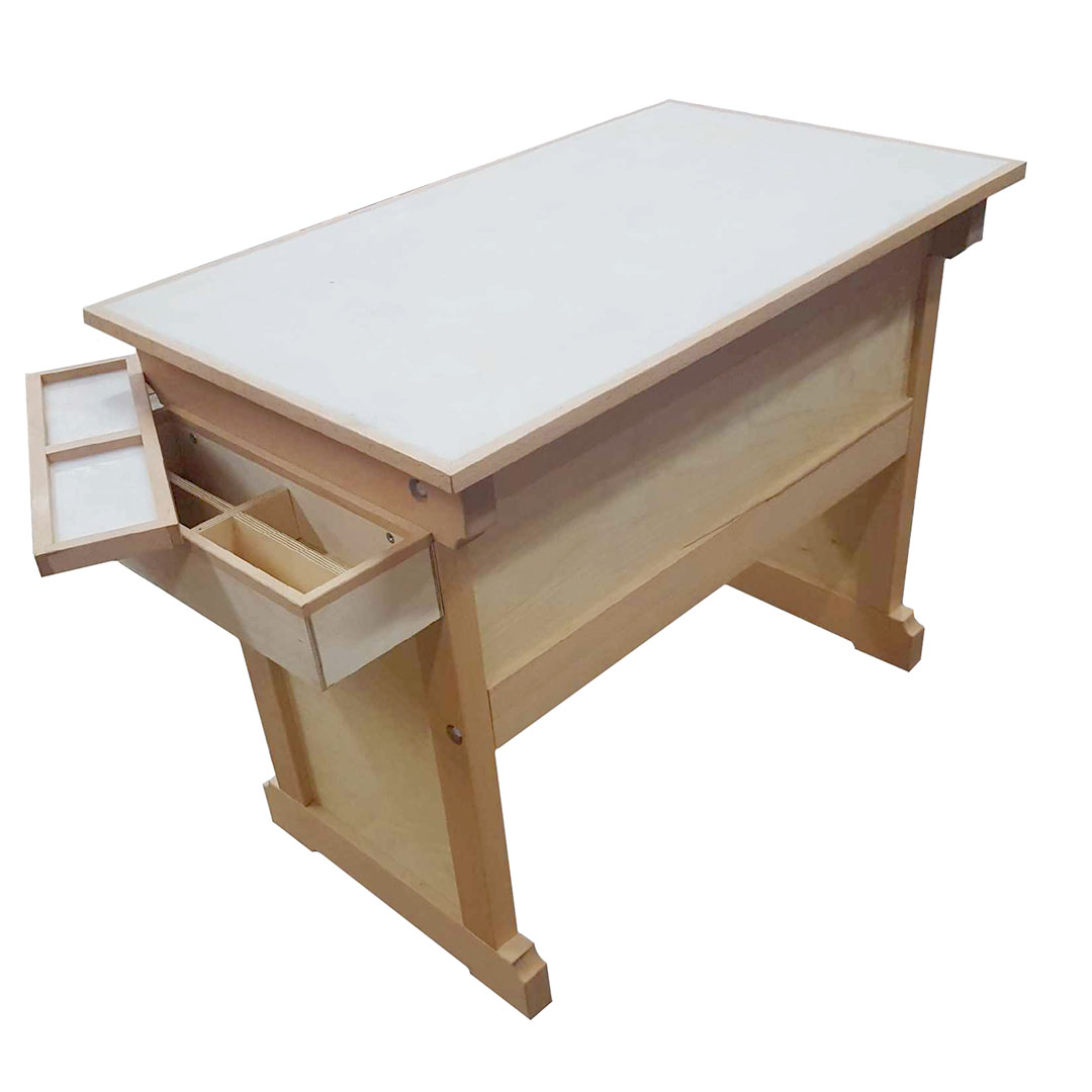 Рабочий стол ПЕТРОГРАДЪ, 1000мм * 600мм * 700мм, с выдвижной полкой Рабочий стол ПЕТРОГРАДЪ, 1000мм * 600мм * 700мм, с выдвижной полкой