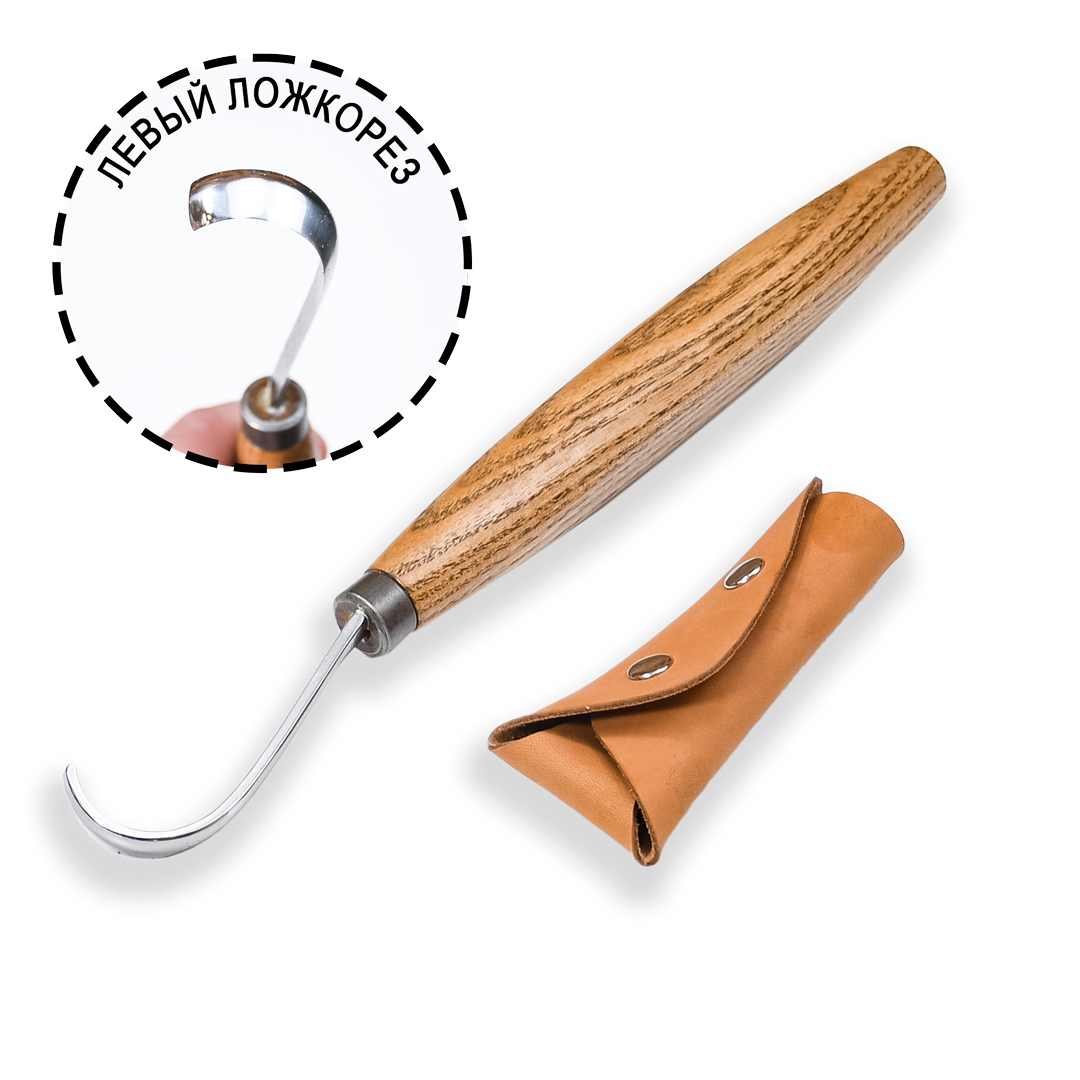 Нож резчицкий - ложкорез ПЕТРОГРАДЪ модель N3 Нож резчицкий - ложкорез ПЕТРОГРАДЪ модель N3