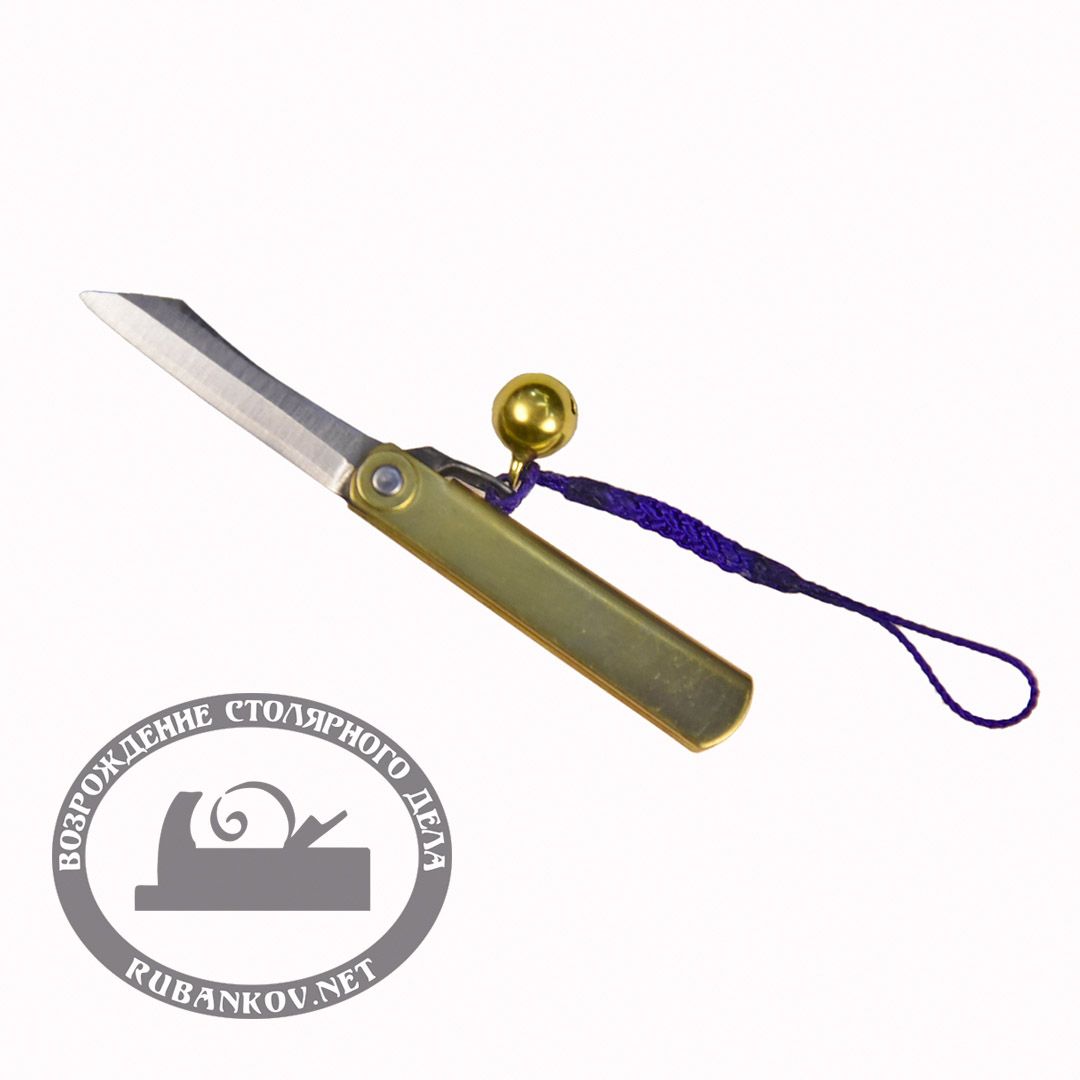 Нож складной, Higonokami Mini, 90/40мм/латунь, 709043 Нож складной, Higonokami Mini, 90/40мм/латунь, 709043