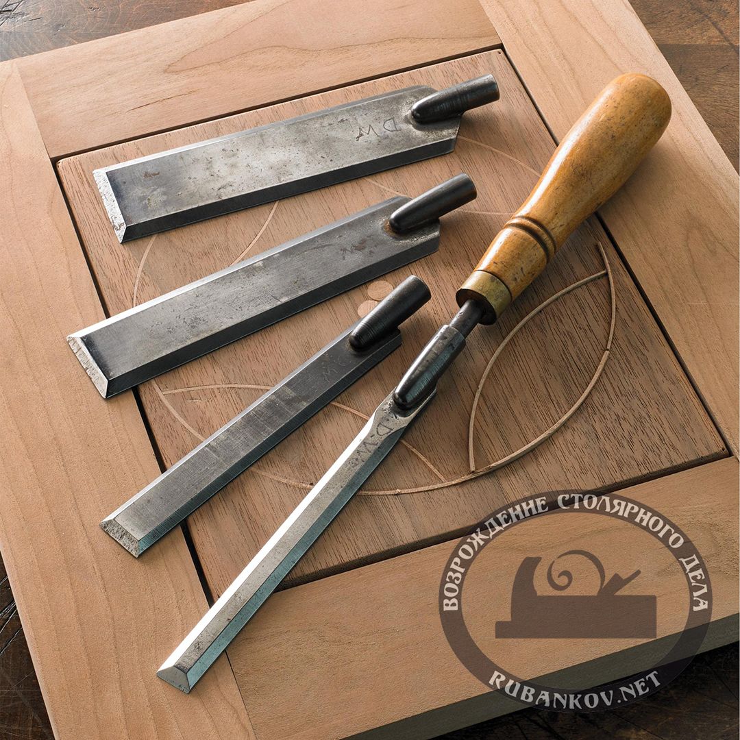   Veritas Flushing Chisel Handle & Blade Sets