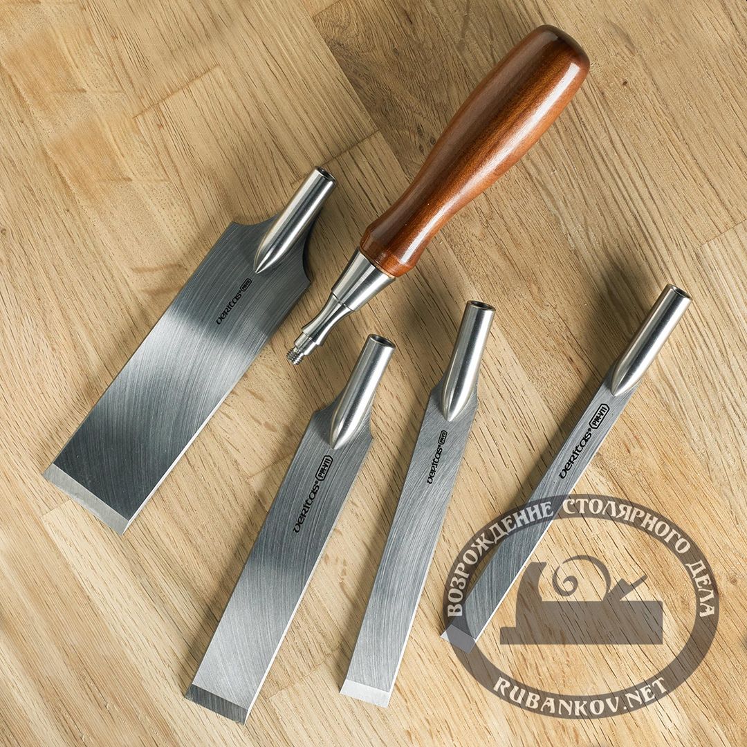   Veritas Flushing Chisel Handle & Blade Sets