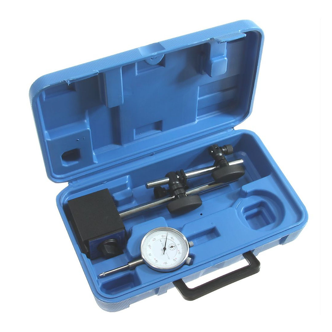 Индикатор ИЧП стрелочный, на магните. с регул.стойкой, 0-25мм, iGaging Индикатор ИЧП стрелочный, на магните. с регул.стойкой, 0-25мм, iGaging