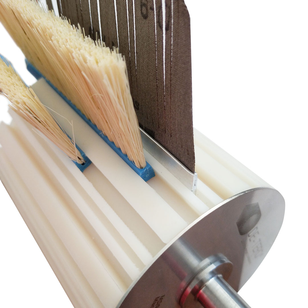 Шлифовальная радиальная насадка De-Tero, 100/D85, 20+10 сегм., шпинд 12мм Шлифовальная радиальная насадка De-Tero, 100/D85, 20+10 сегм., шпинд 12мм