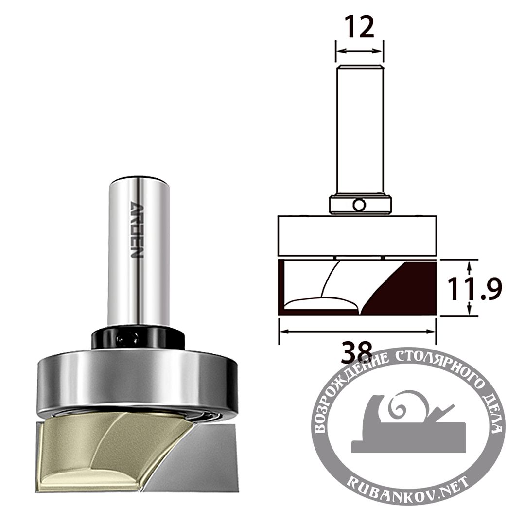     ( . .) D=38x11.9x60 S=12 ARDEN