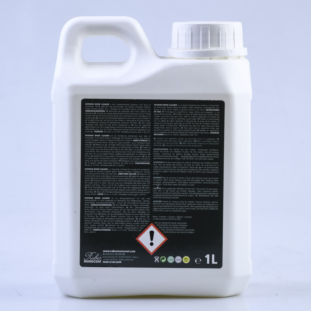  Rubio Monocoat Exterior Wood Cleaner 1 