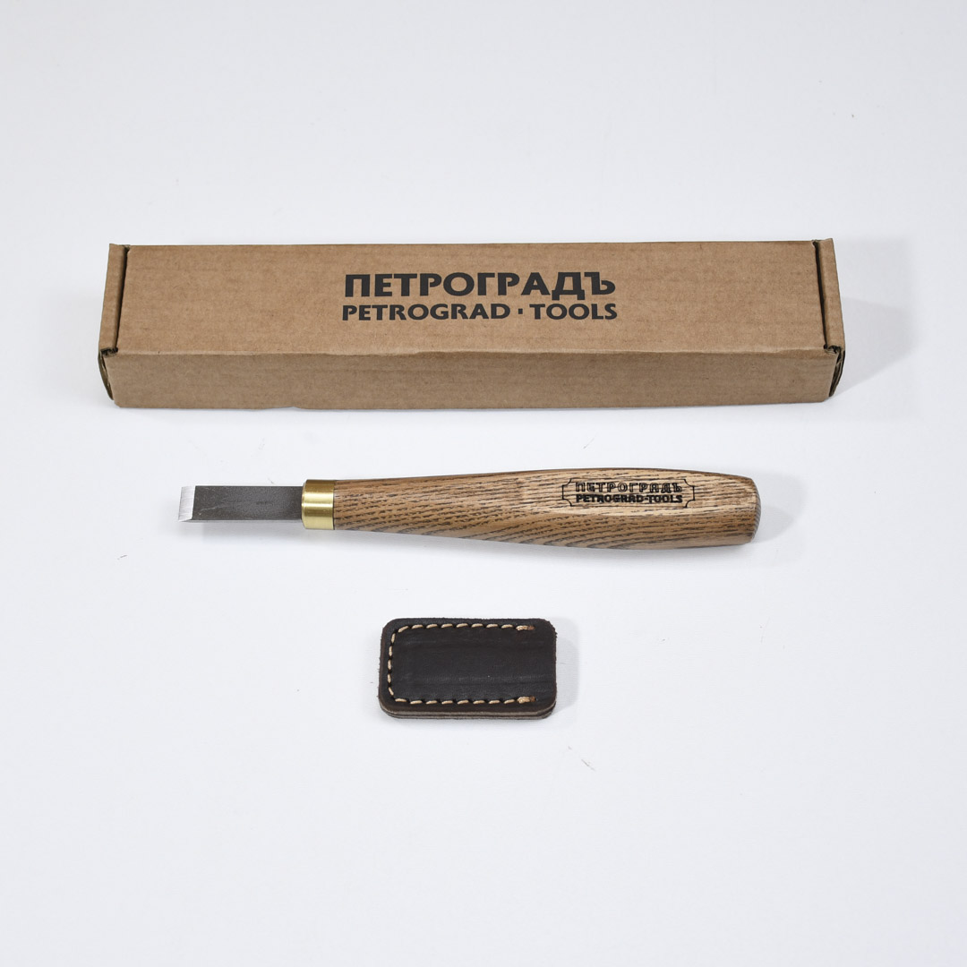 Нож для резьбы по дереву, ПЕТРОГРАДЪ, Стамеска, 180мм/12мм Нож для резьбы по дереву, ПЕТРОГРАДЪ, Стамеска, 180мм/12мм