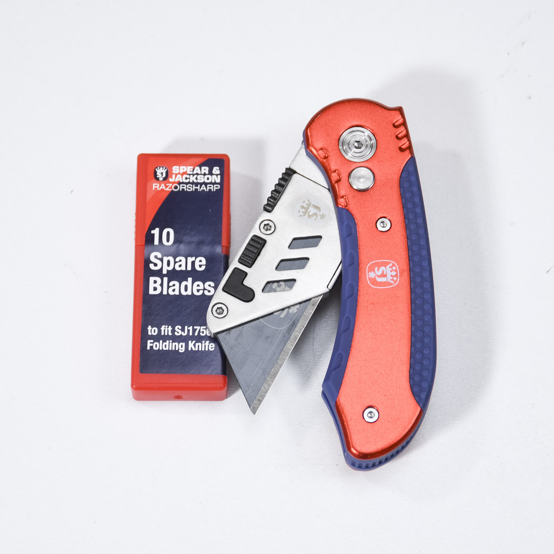 Нож складной Spear & Jackson RazorSharp + 10 лезвий Нож складной Spear & Jackson RazorSharp + 10 лезвий