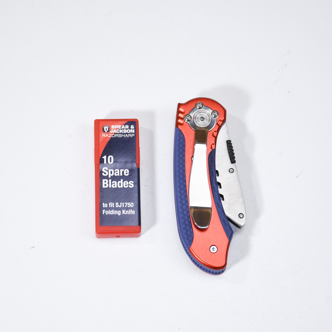 Нож складной Spear & Jackson RazorSharp + 10 лезвий Нож складной Spear & Jackson RazorSharp + 10 лезвий