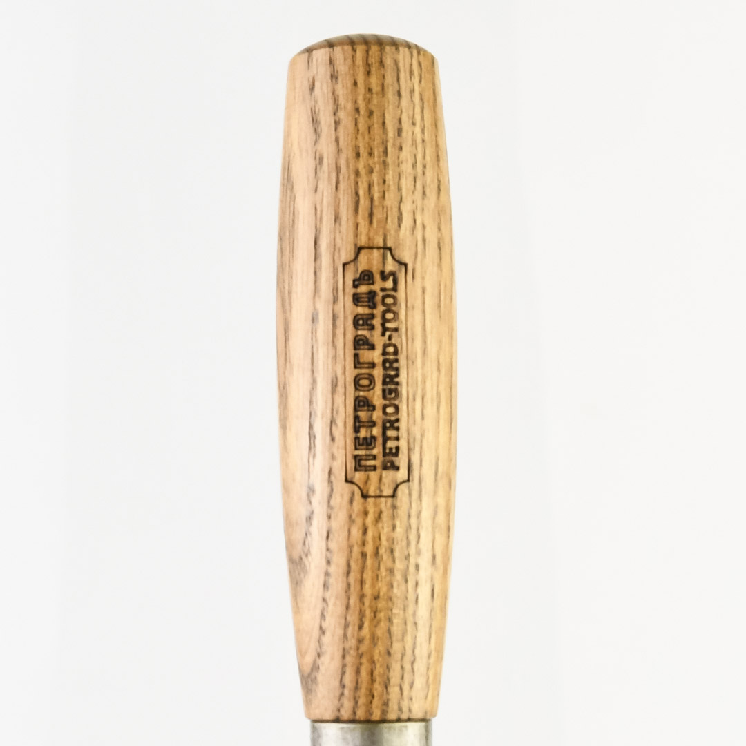 Стамеска ПЕТРОГРАДЪ, серия Вологда, прямой клинок, полукруглая РК н7,30мм Стамеска ПЕТРОГРАДЪ, серия Вологда, прямой клинок, полукруглая РК н7,30мм