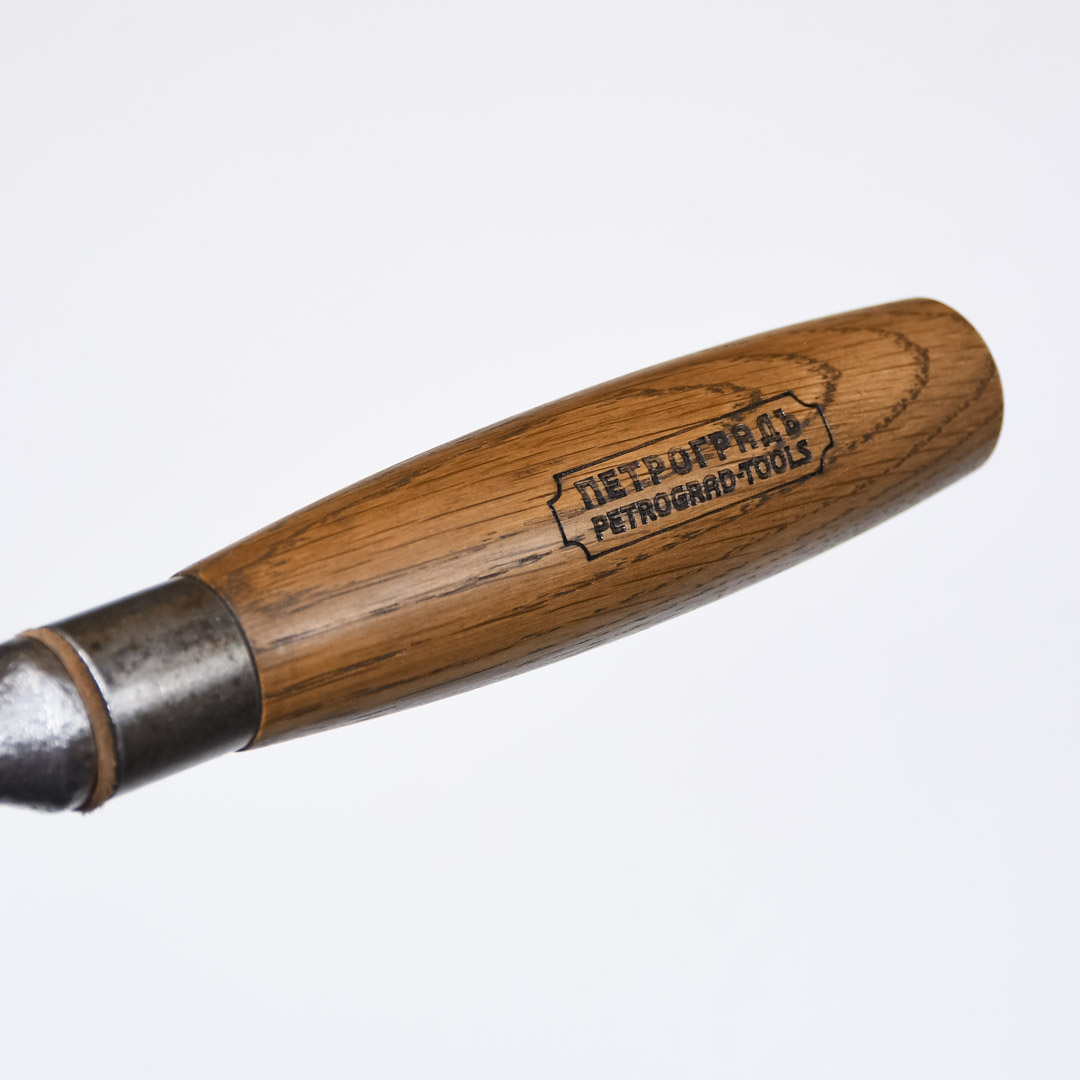 Стамеска ПЕТРОГРАДЪ, серия Вологда, клюкарза Swan Neck, н7,30мм Стамеска ПЕТРОГРАДЪ, серия Вологда, клюкарза Swan Neck, н7,30мм