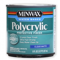 Лак полиуретановый MINWAX POLYCRYLIC, 237мл