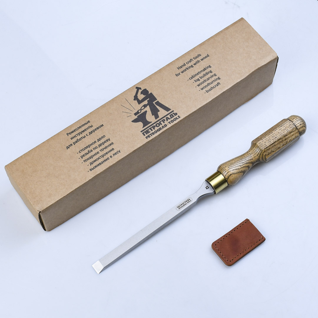 Стамески ПЕТРОГРАДЪ, серия Волга, гранёная рукоять Стамески ПЕТРОГРАДЪ, серия Волга, гранёная рукоять