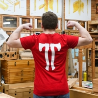 Футболка ТОПОРРИНГ, красная, размер 3XL Футболка ТОПОРРИНГ, красная, размер 3XL