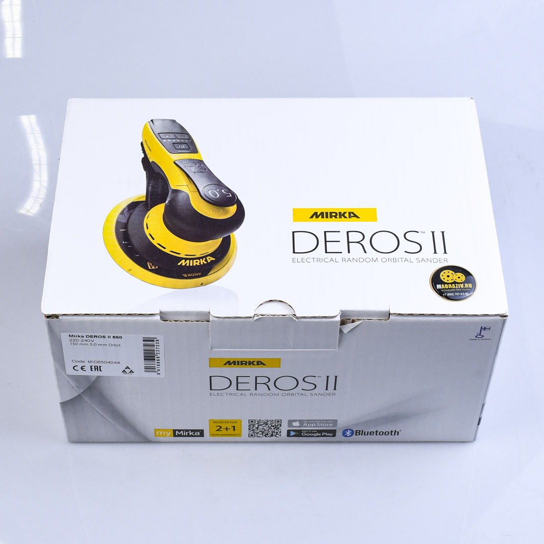   Mirka Deros II 650CV, D150,  5.0