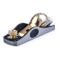 Рубанок GOLDRATIO, n60.1/2, 158мм/35мм, Adjustable Mouth Block Plane