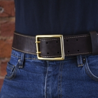 Кожаный ремень ручной работы, ПЕТРОГРАДЪ, модель 4, 50мм*140см Кожаный ремень ручной работы, ПЕТРОГРАДЪ, модель 4, 50мм*140см