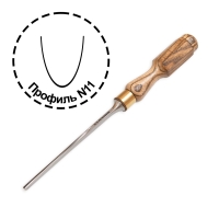 Стамески для резьбы по дереву, ПЕТРОГРАДЪ, прямые N11 Стамески для резьбы по дереву, ПЕТРОГРАДЪ, прямые N11